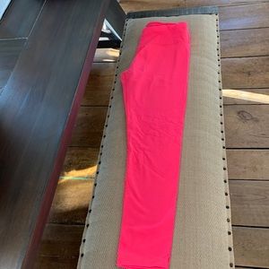 90 Degree Hot Pink Yoga Pants- Size Large- Worn once!